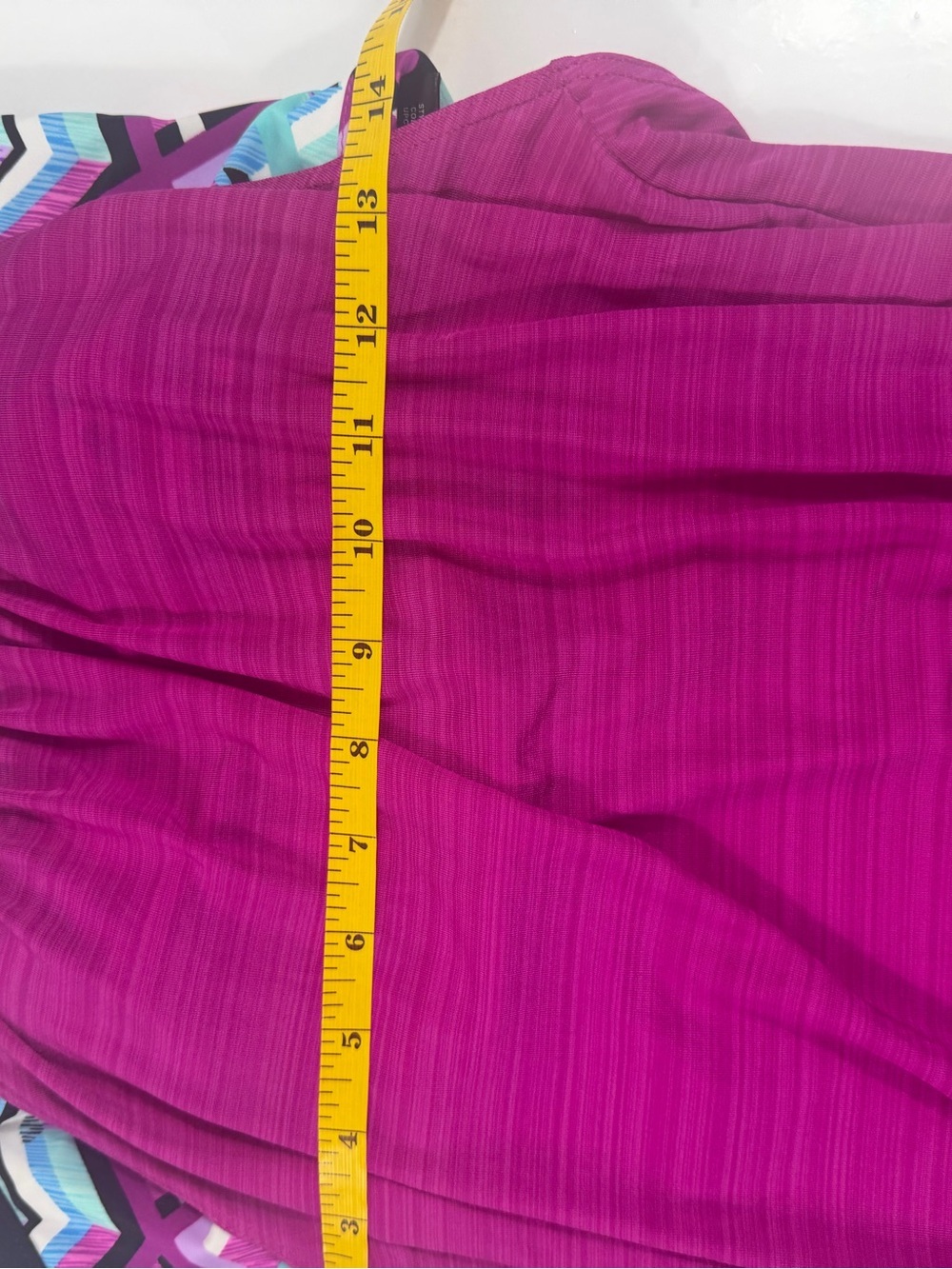 Tankini Swim Top ZeroXposur Magenta Size M NWT - Picture 9 of 9